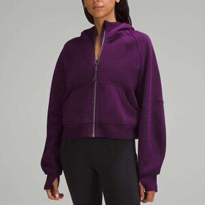Lululemon Scuba Oversized Full-Zip Hoodie in Dramatic Magenta - Size M/L(Retails